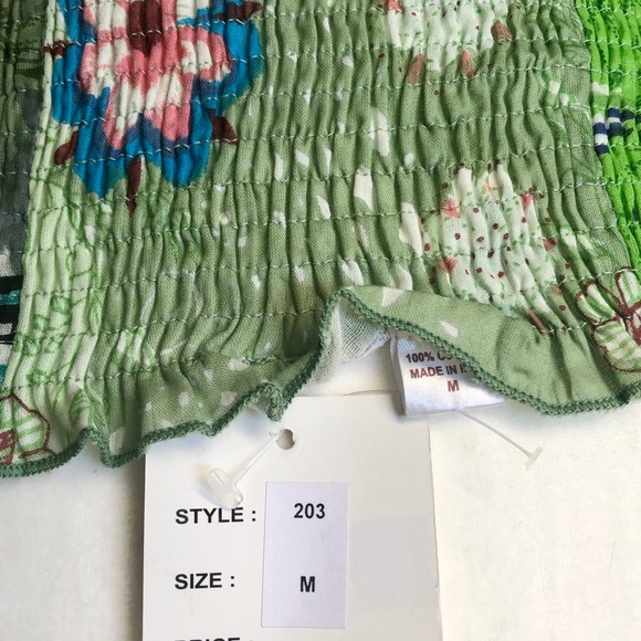 NWT Flower Sundress Size Medium Fully Lined - Picture 7 of 7